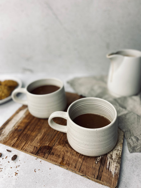 Cardamom Hot Chocolate with Honey Cream
