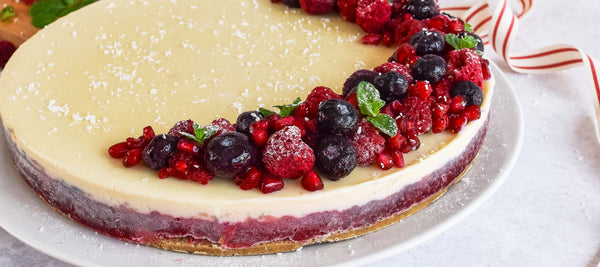 Raspberry White Chocolate Tart – A Festive Refined Sugar Free Dessert