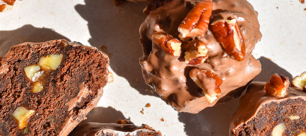 Pecan Brownie Bombs – A Refined Sugar Free Indulgence