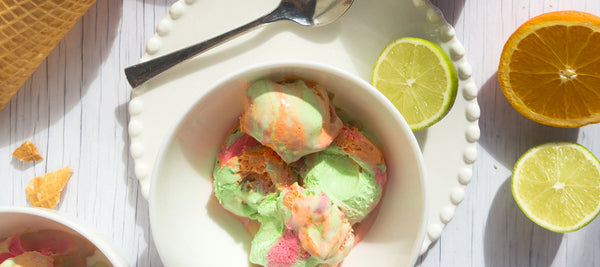The Magic of Homemade Sherbet Ice Cream with Real Fruit and Mānuka Honey