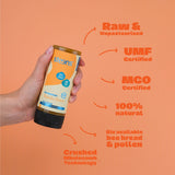 UMF 10+ (MGO 263) Raw Mānuka Honey 12 oz - Squeezy