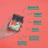 UMF 15+ (MGO 515) Raw Mānuka Honey 7.9 oz