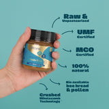 UMF 24+ (MGO 1122) Raw Mānuka Honey 7.9 oz