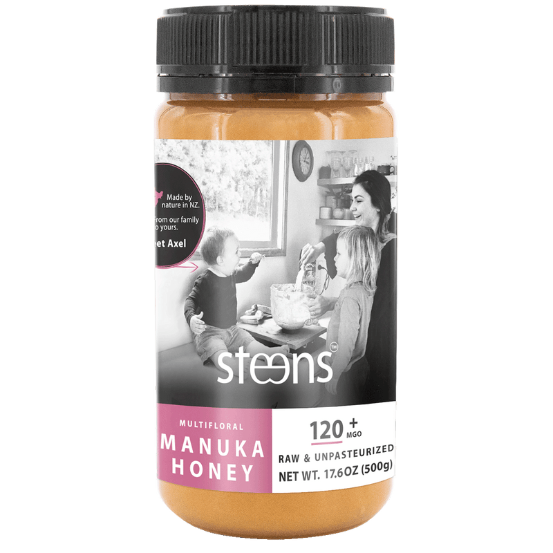 MGO 120+ Raw Manuka Honey 17.6 oz