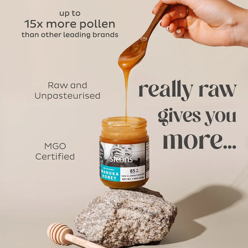 CLEARANCE MGO 85+ Raw Mānuka Honey 7.9 oz