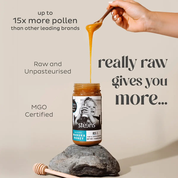 CLEARANCE MGO 85+ Raw Mānuka Honey 17.6 oz