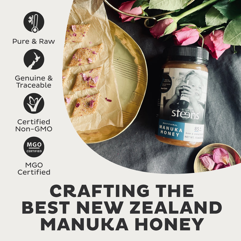 MGO 85+ Raw Manuka Honey 17.6 oz