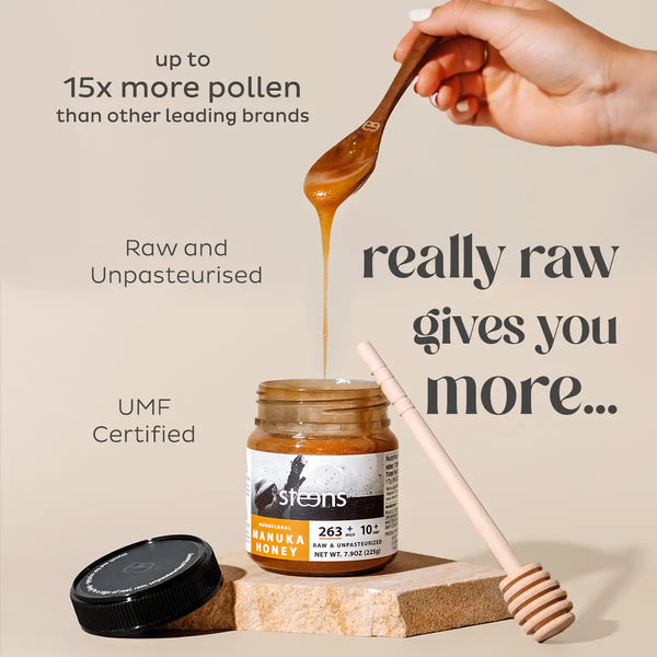 UMF 10+ (MGO 263) Raw Mānuka Honey 7.9 oz