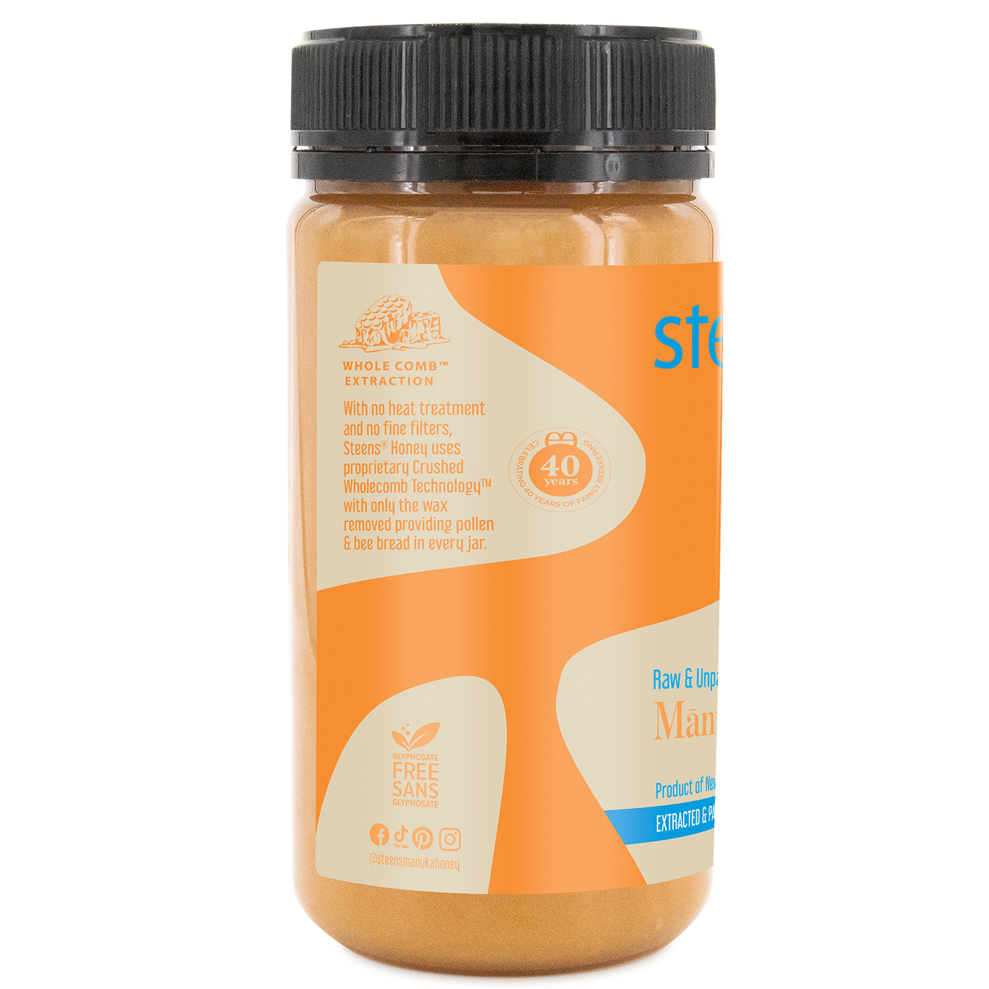 UMF 10+ (MGO 263) Raw Mānuka Honey 17.6 oz – Steens Honey | USA