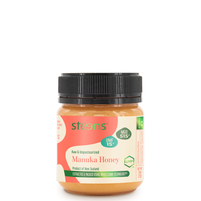 ニュージーランド限定★マヌカハニー Steens UMF15 UMF 15+ (MGO 515) Raw Mānuka Honey 7.9 oz – Steens Honey | USA