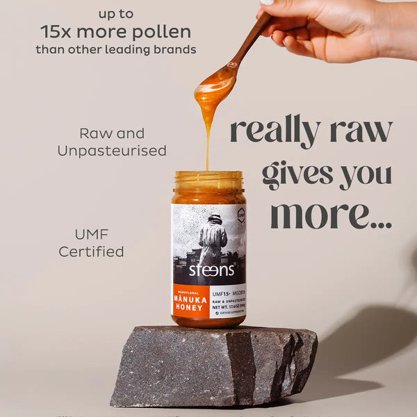 UMF 15+ (MGO 515) Raw Mānuka Honey 17.6 oz
