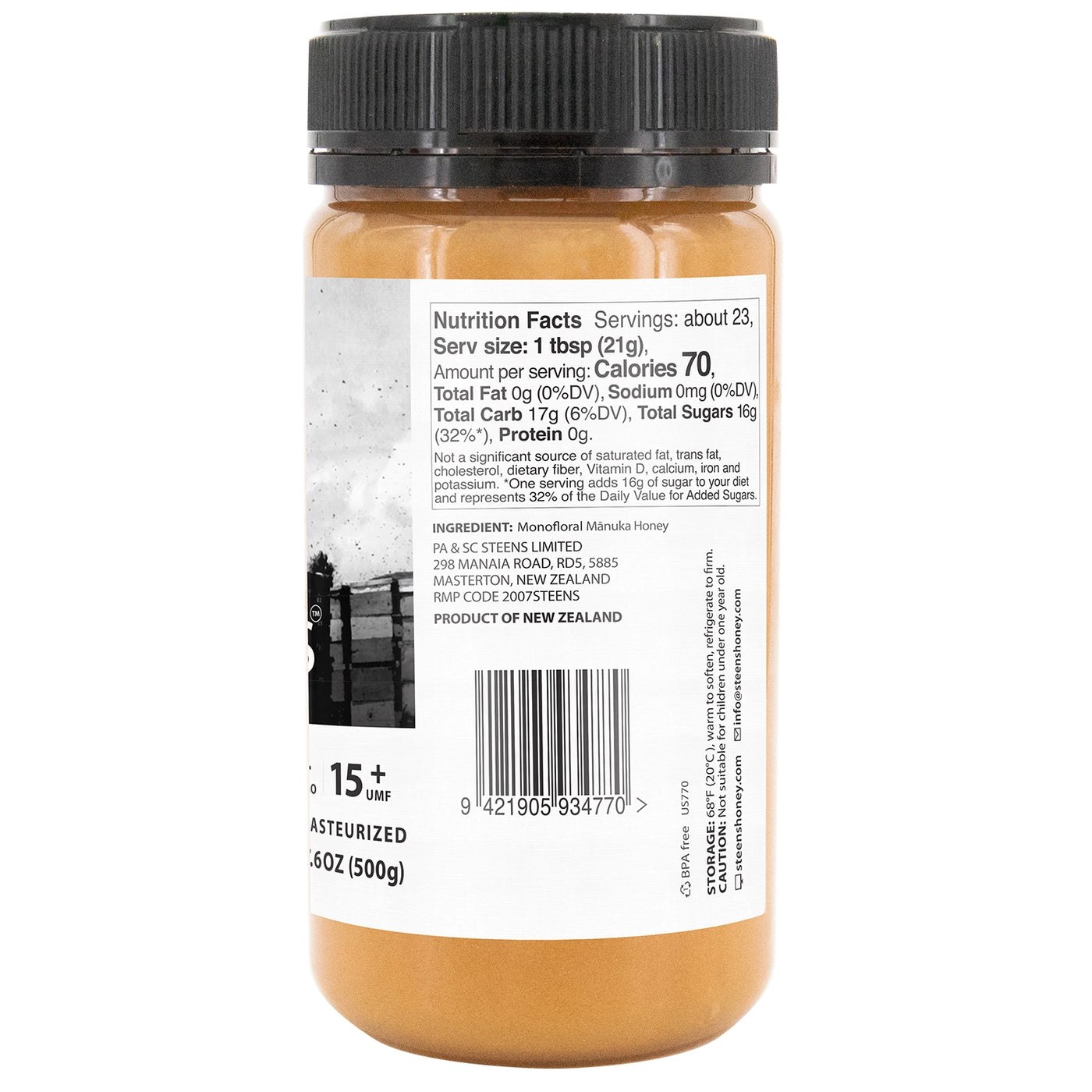 Steens_RawManukaHoney_UMF15_ba 