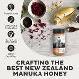 UMF 15+ (MGO 515) Raw Manuka Honey 17.6 oz