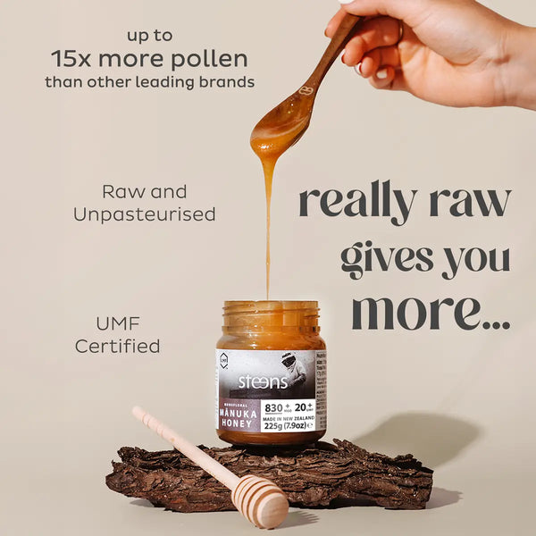 UMF 20+ (MGO 829) Raw Mānuka Honey 7.9 oz