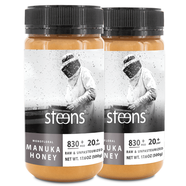 MULTIPACK UMF 20+ (MGO 829) Raw Mānuka Honey 17.6 oz - 2 Pack