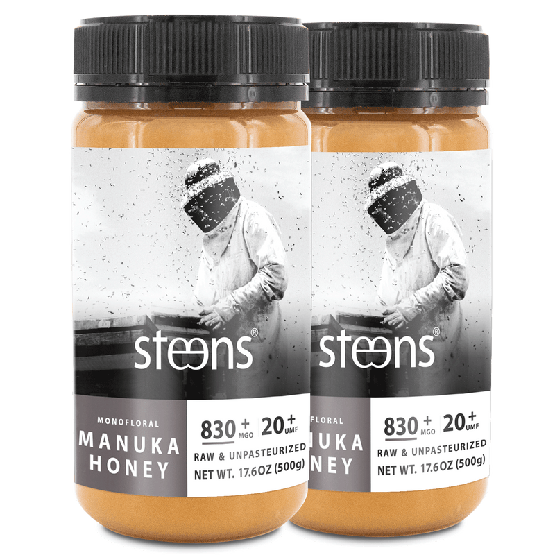 MULTIPACK UMF 20+ (MGO 829) Raw Mānuka Honey 17.6 oz - 2 Pack